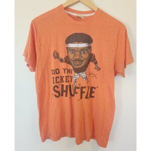 Homage Men's Sz. L Orange 'Do The Ickey Shuffle' T Shirt